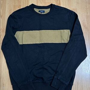 Chevignon rider France medium men’s black pullover sweatshirt designer with logo